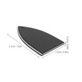 thumbnail image 2 of SHOWERORO 8Pcs Plastic Black Guitar Truss Rod Cover Plates for Electric Bass Neck Protection, 2 of 8