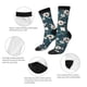 thumbnail image 4 of Balery Vintage Floral Calcetas Largas con Estampado para Hombre y Mujer – Suaves y Transpirables, Talla Única (US 5-11), 4 of 6