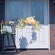 thumbnail image 3 of Guirnalda de puerta con botín floral, decoración decorativa para el hogar, 3 of 9