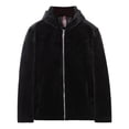 thumbnail image 5 of Coat for man Men's Short Hooded Jacket Winter Casual Outerwear Solid Color Warm Comfortable Coat, 5 of 8