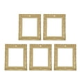 thumbnail image 1 of MasteelfCA 5pcs Miniature Resin Photo Frame Vintage Painting Picture Frame for Mini House, 1 of 8