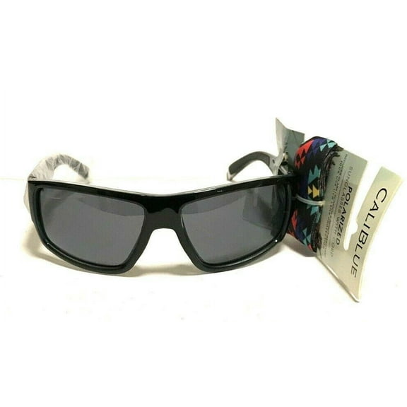 CaliBlue 0782 Sunglasses Black on Blue