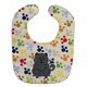 thumbnail image 1 of "Treasures Pawprints Baby Babero, Chow Chow Negro, Grande" Caroline's Treasures BB5972BIB, 1 of 1