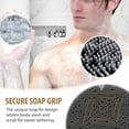 Silicone Body Scrubber Loop Loofah For Gentle Exfoliating Lathering