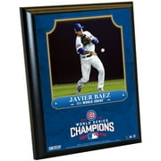 Chicago Cubs 2016 World Series Champions Javier Baez  8x10 Plaque