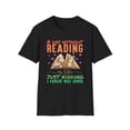 thumbnail image 2 of A Day Without Reading, Gildan Unisex Softstyle T-Shirt, Graphic Tee, S-3XL, 2 of 6
