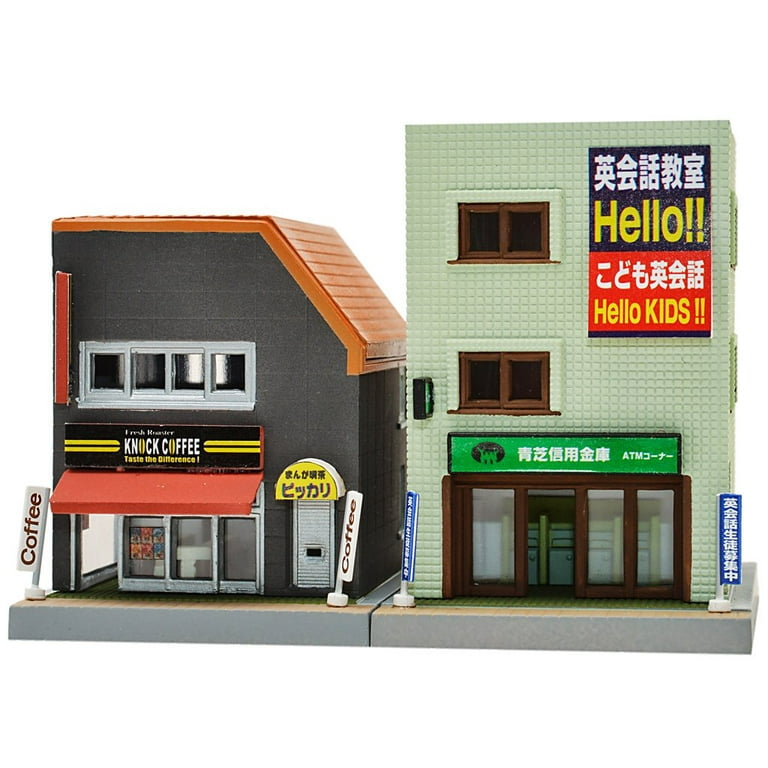 Tomytec Diorama collection Building collection 085-2 Multitenant building,  bar 2 Diorama Supplies: 4543736258094: : Arts, Crafts & Sewing