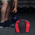 thumbnail image 4 of Bolsa de arena vacía personalizable para pesas rusas, ideal para ejercicios de fuerza en el gimnasio en casa. Rojo, 4 of 8