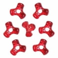 thumbnail image 1 of Kits y suministros para manualidades con perlas, color rojo navideño, en forma de triple, 1000 unidades, 1 of 1