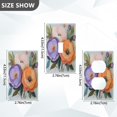 thumbnail image 7 of Yayeee Toggle Light Switch Wall Plate 1-Gang 4.5"x2.7" Home Decorative Outlet Cover, Bright Flowers, 7 of 7