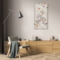 thumbnail image 3 of Tandi Venter 11x24 Gallery Wrapped Canvas Wall Art Titled - Leaflets II, 3 of 4