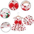 thumbnail image 2 of Qudderr Robe pour Bébé Fille avec Chapeau Robe Sans Manches à Fleurs d'Été pour Filles 3 Mois - 4 Ans, 2 of 9