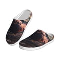 thumbnail image 2 of Lsque White Purple Flower Chicken Pattern Womens Comfort Cotton on Scuff With Memory Foam and Anti-skid Sole Slipper-40/41, 2 of 7