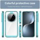thumbnail image 2 of For Honor Magic7 Pro 5G Case TPU Acrylic Protective Clear Phone Cover - Black, 2 of 5