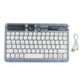 thumbnail image 2 of Retro  Keyboard, RGB Light  Keyboard  for Home Black,Purple,,Blue, 2 of 8