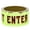 A001- A, variant on Tape Halloween Glow in The Dark Do Not Enter Caution Tape Spooky Blood Drip Design for Haunted House Outdoor Yard and Party Decor, 1 Pack