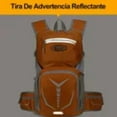 thumbnail image 4 of Sac d'Hydratation 2L avec Poche à Eau en EVA Sans BPA - Sac à Dos en Nylon pour Sports de Plein Air, Camping et Randonnée - Dos en Maille Ventilé, Sangles Réglables et Plusieurs Compartiments de Rangement - Orange, 4 of 7