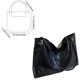 thumbnail image 3 of Bolso de Mano para Mujer de Moda, Bolso de Hombro de Cuero Suave de Gran Capacidad, Bolso de Mano Tipo Cubo, 3 of 7