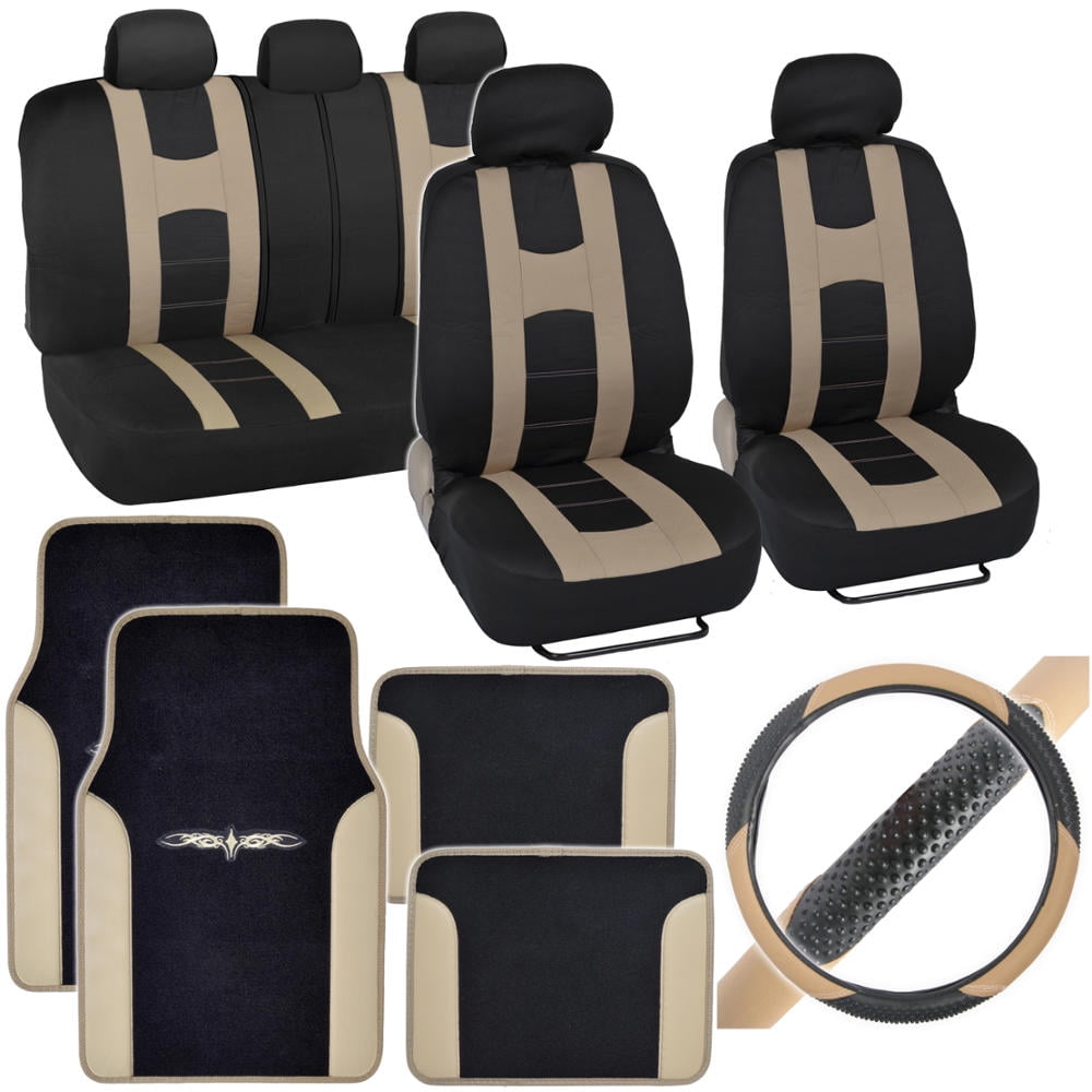BDK Rome Sport Car Seat Covers with 