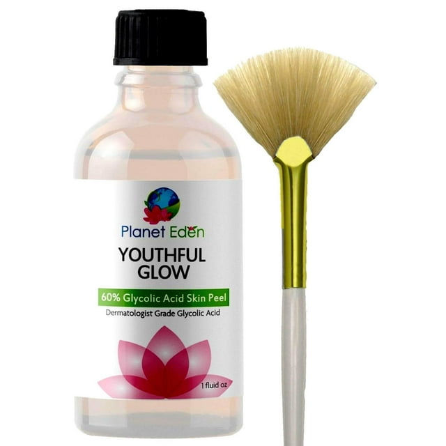 60 Glycolic Acid Fast Glowing Skin Dermatologist Grade Treatment Peel