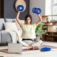 thumbnail image 2 of Soozier Standard Weights Plates with Easy-Grip Handles, 2 x 8.8lbs, 2 of 10