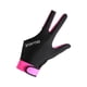 thumbnail image 2 of Guante de billar, guante deportivo, guantes elásticos para espectáculo, antideslizantes, de secado rápido para adultos con muñeca ajustable para mano empalme rojo, 2 of 8