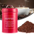 thumbnail image 1 of Bote de café de lata de azúcar, tapa hermética, tarro de Chocolate seco de 1,2 L, organizador de cubos, contenedor de cocina para estante y armario Rojo BLESIY Bote de café hermético, 1 of 8