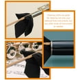 thumbnail image 3 of 1 Set Flute Cleaning Tools Kit Including Flute Cleaning Cloths and Flute Cleaning Rod, 3 of 6