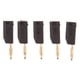 thumbnail image 2 of 5 conectores de prueba tipo banana de 2 mm apilables, chapados en oro, para soldar negro, 2 of 7