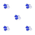 thumbnail image 3 of Guantes para Niños Sonducket 1 Par Manopla de Punto Cielo Azul 5Conjunto, 3 of 6