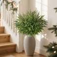 thumbnail image 3 of Yastouay 4pcs Christmas Norfolk Pine Stem,36 inch Artificial Christmas Pine Picks for Christmas Decor, 3 of 8
