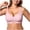 Pink, variant on Women Solid Wireless Side Support Soft Cozy Casual Everyday Bras