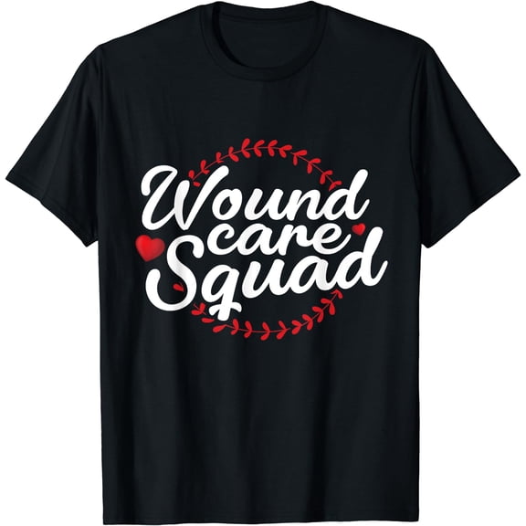 Wound Care Squad T-Shirt Black Small