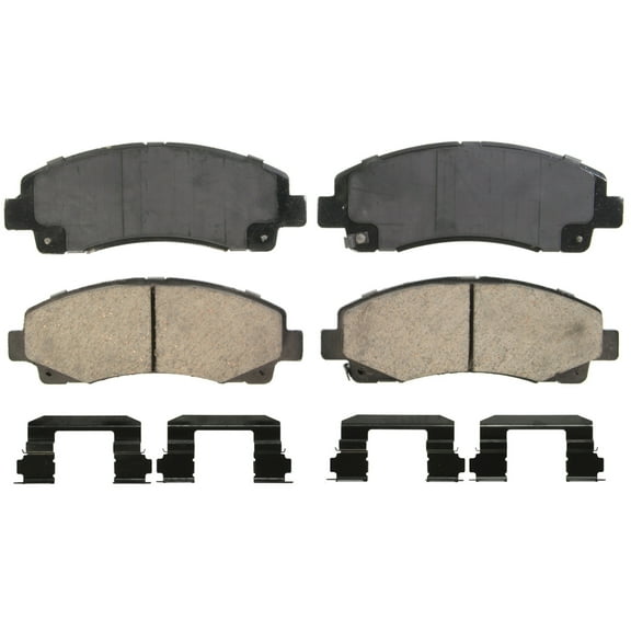 Wagner QuickStop ZD1102 Ceramic Disc Brake Pad Set Fits select: 2006-2011 HONDA RIDGELINE, 2009-2014 ACURA TL