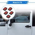 thumbnail image 2 of Accesorios exteriores ABS negros de 5 piezas de cubierta de tazón de manija compatibles para Jeep Wrangler JL 2018-2022, 2 of 6