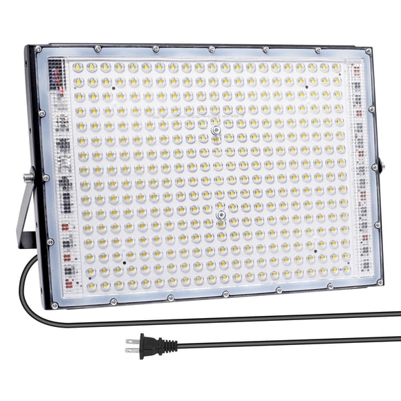 OUSIDE 1pza 300W LED Flood Light IP65 Impermeable AC 220V Exterior Blanco Floodlight Proyector LED Reflector Jardín Porche Patio Lámpara