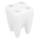 thumbnail image 1 of Soporte para cepillos de dientes con forma de diente, cubo de almacenamiento, decoración, regalo de cumpleaños creativo, soporte para pasta de dientes de escritorio, decoración de escritorio de baño, 1 of 8