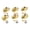 Gold, variant on NFTIGB Gold Electric Acoustic Guitar Tuning Peg Buttons Metal Tuner Machine Head Replacement Knobs with Hardware, 6 Pieces (2.76 in / 7.0 cm)