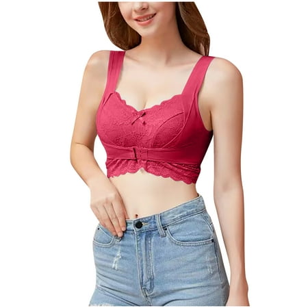 

Sports Bras for Women High Support Large Bust Sexy Lace Bras Women s Seamless Bras Everyday Bra No Underwire Woman No Breast-Wiping And Chest-Wrapping Bras Sexy Underwear Bra Anti-Glare Be3848