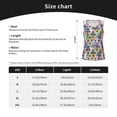 thumbnail image 5 of Susaid Llamas Colorful Printed Racerback Workout Tank Tops for Women, Sleeveless Gym Shirts, Athletic Yoga Camisoles for Fitness-Small, 5 of 7