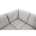 thumbnail image 5 of Star Home Living 3PC Flannelette Right Facing Sectional Sofa with Ottoman, 5 of 6