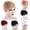 mix color*4pcs, variant on Travelwant 4Pcs Women Elastic Glitter Big Flower Turban Chemo Beanie Hair Loss Chemo Cap Hat