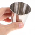 thumbnail image 2 of Dosaele 6 Pcs Verres à Shot en Acier Inoxydable 2oz pour Whisky, 2 of 6