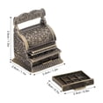 thumbnail image 2 of 1:12 Mini Cash Register Model,Dollhouse Miniature Accessories Mini Cash Register Model , For Realistic Life Scenes Classical Cash Register Model, 2 of 9