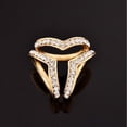 thumbnail image 2 of Anillos de bufanda de diamantes de imitación para Mujer Fernando, 2 of 8