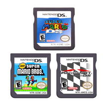 New Super Mario 64 DS Super Mario Bros  Mario Kart Version Game Cartridge DS Card for NDS 3DS DSI DS