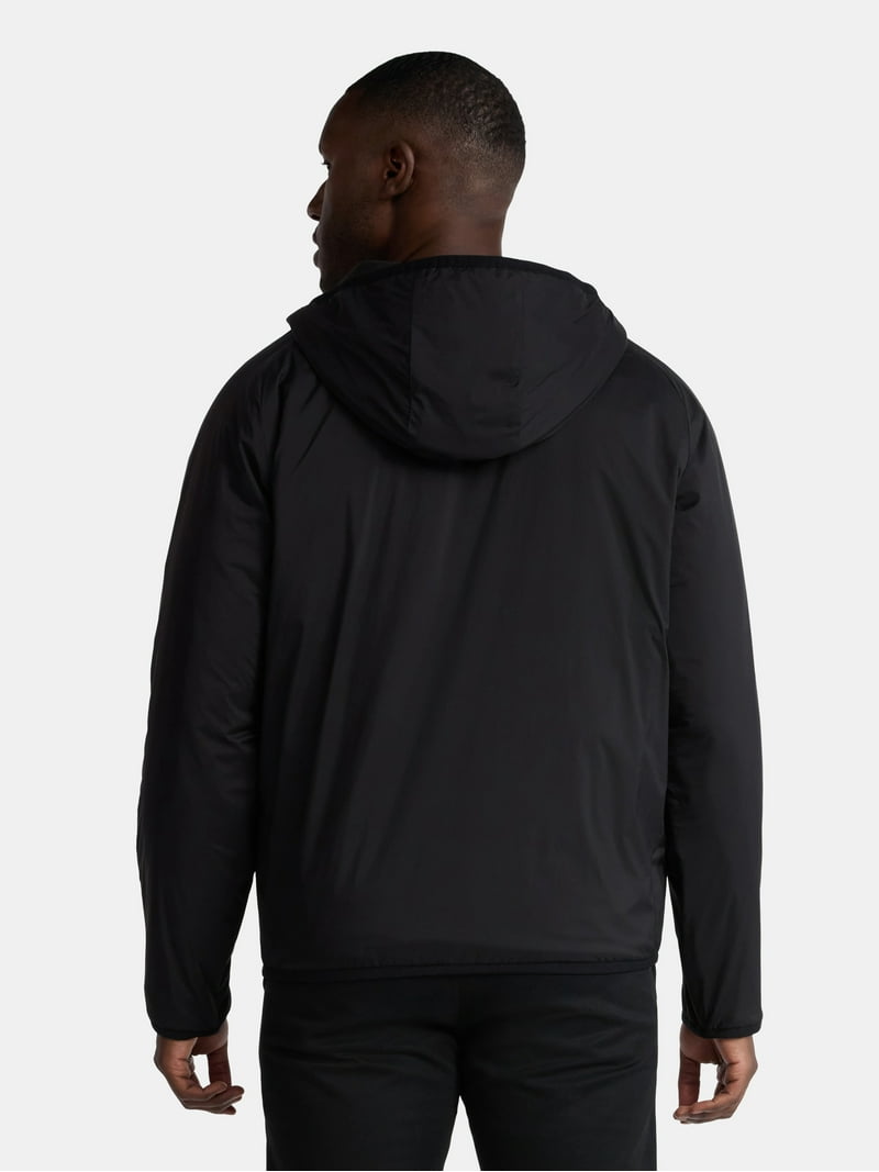 George Men's and Big Men's Lightweight Insulated Hooded Nylon