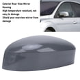 thumbnail image 3 of Car Mirror Cover Gloss Black Stylish Cap Mirror Shell for  MK2 2008-2012, 3 of 7