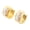 Gold Style 1, variant on Two Tone Earrings for Women Men Hoop Colorful Huggie Stud Post Cartilage Stainless Steel Cubic Zirconia Simple Statement Silver Gold Plated Cool Piercing Jewelry Style 12