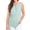 Sage, variant on Elsie & Zoey Tobi XL Coral Sleeveless Scoop Neck Henley Tank Top for Women